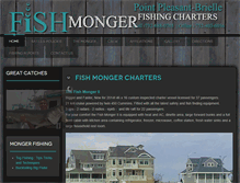 Tablet Screenshot of fishmongercharters.com